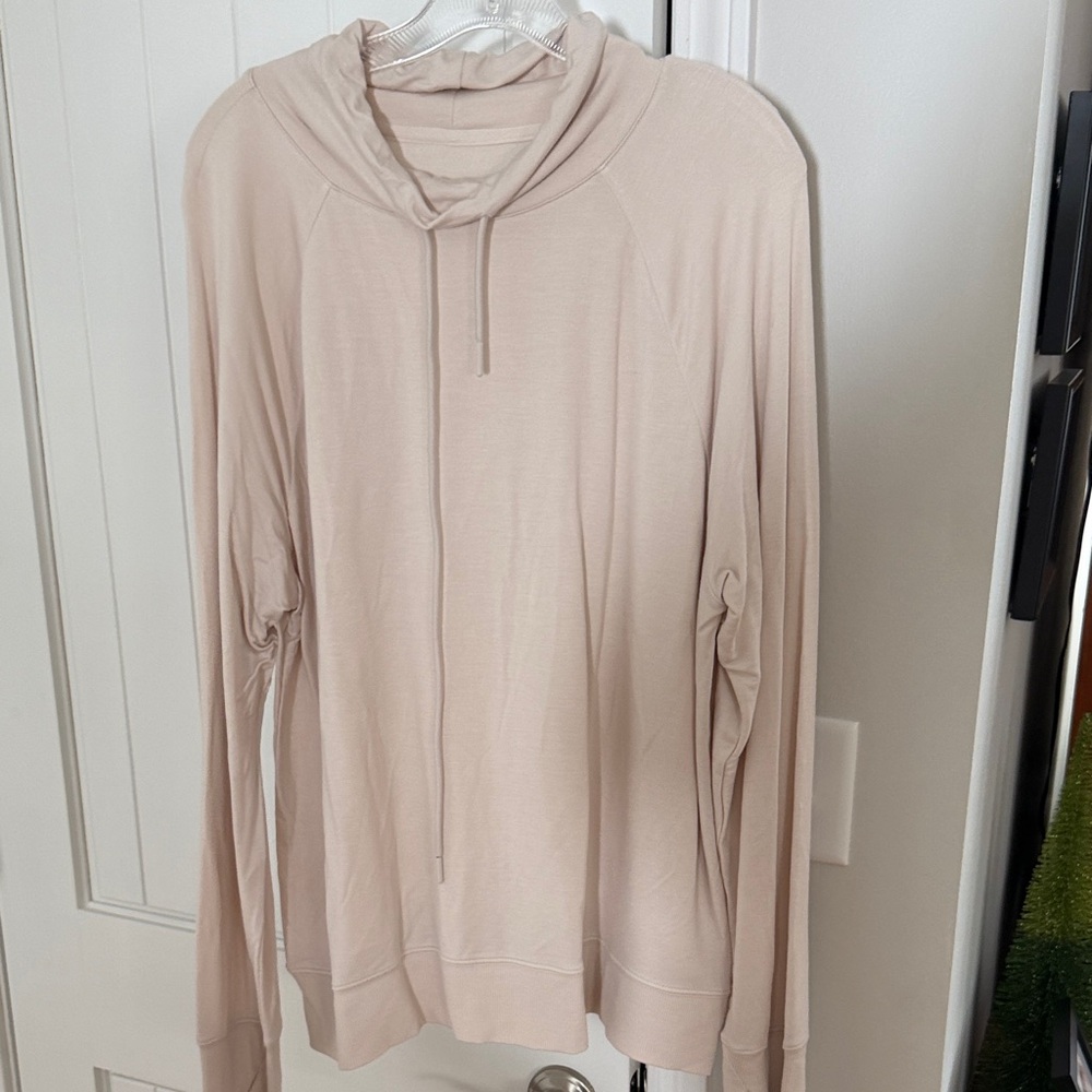 Women's Light Tan lightweight Sweatshirt